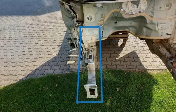 Volkswagen Crafter Front side member MANTGEPod2070184