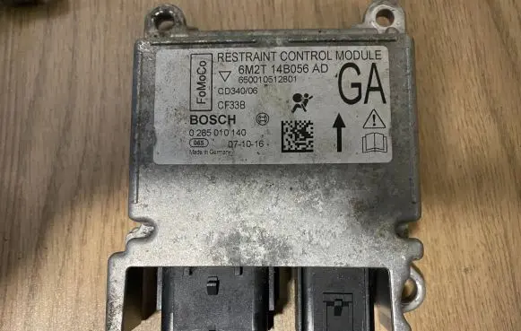 Ford S-MAX Airbag control unit/module 6M2T14B056AD 650010512801 0285010140