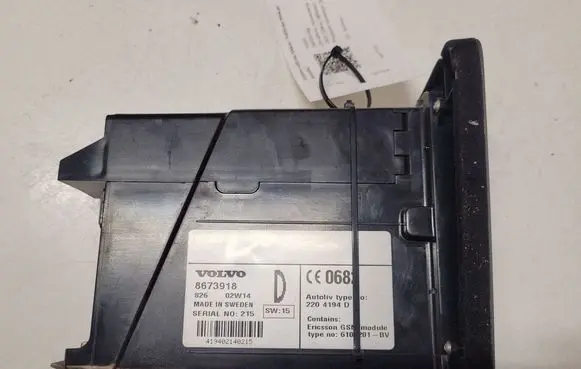 Volvo S60 Phone control unit/module 8673918 2204194