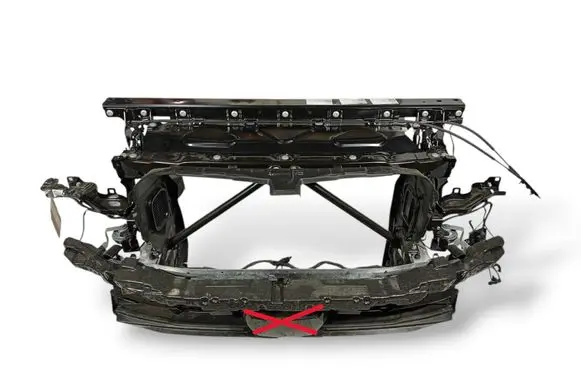 Radiator support slam panel