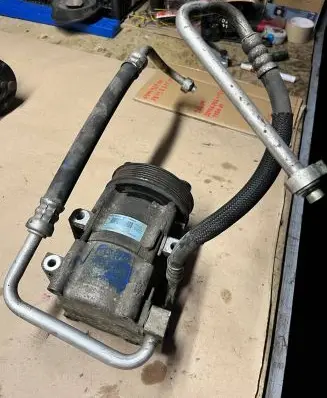 Ford Mondeo Mk III Air conditioning (A/C) compressor (pump) 6S7119D629AB C0MPRESS0R