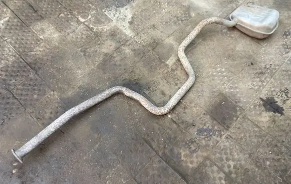 Ford Mondeo MK IV Muffler/silencer 6G915K254ATF 353531 0985121320