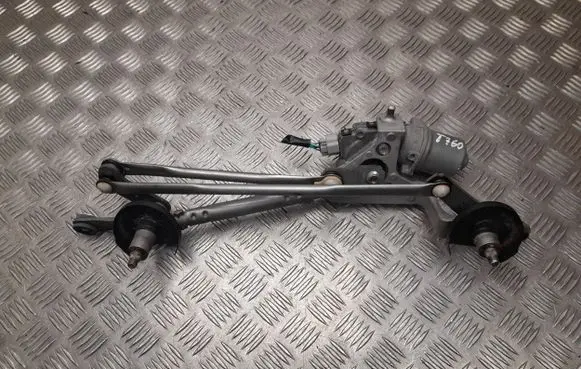 Front wiper linkage