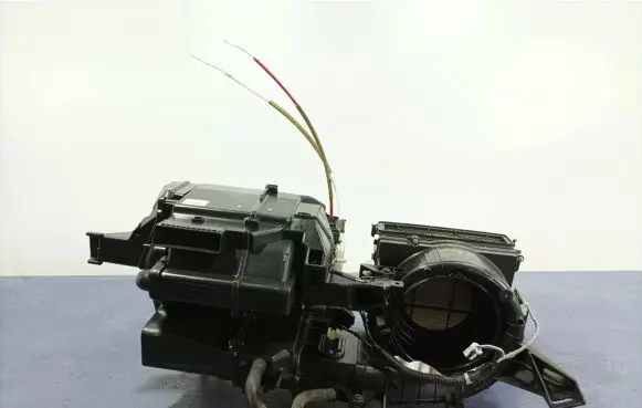 Interior heater climate box assembly