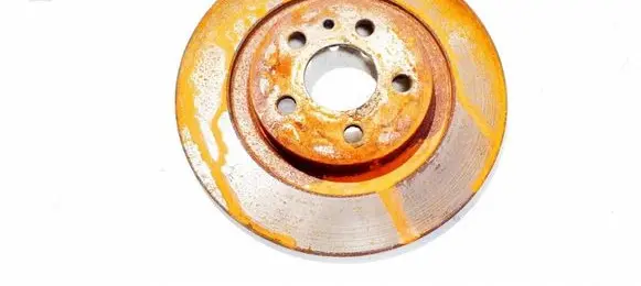 Citroen C8 Rear brake disc neventiliuojamas