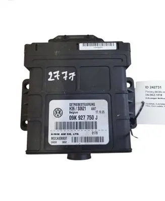 Volkswagen Multivan T5 Gearbox control unit/module 09K927750J MDCA006937