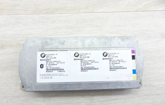 BMW X5 E70 Bluetooth control unit module 9174261 16921115 0019C088B7B4