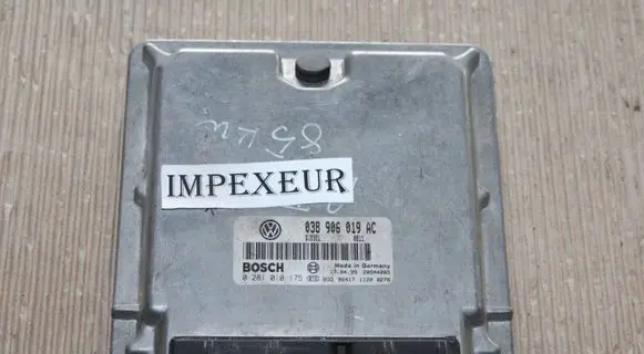 Volkswagen PASSAT B5.5 Engine control unit/module 038906019AC 0281010175