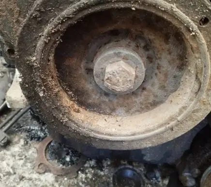 Peugeot 807 Crankshaft pulley