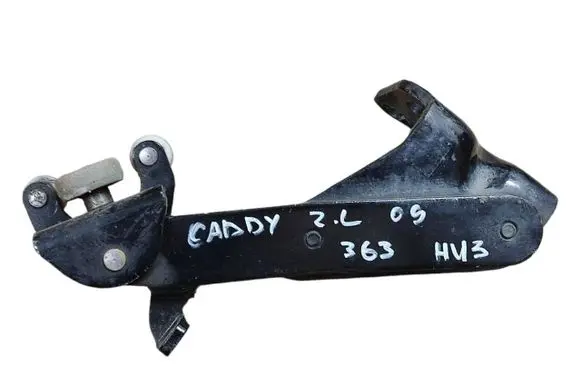 Volkswagen Caddy Sliding door lower roller guide/hinge 2K0843397A