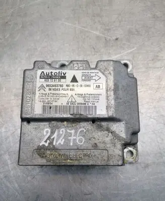 Citroen C4 I Airbag control unit/module 9653493780