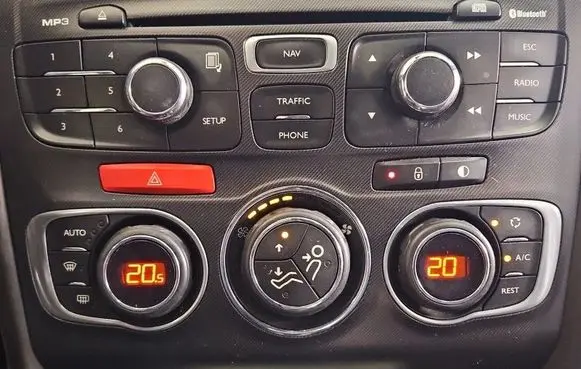Citroen DS4 Climate control/heater control trim 9666027877 IMPRK1586218