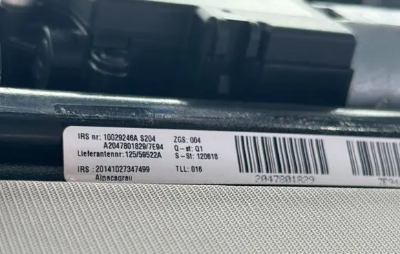 Mercedes-Benz GLK (X204) Sunroof set A2047801829 81907TJS