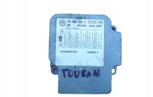 Volkswagen Touran I Airbag control unit/module 1T0909605C