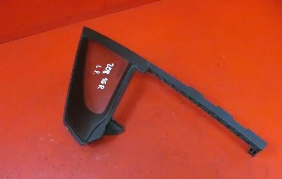 Peugeot 208 I Front door window glass four-door 43R007951