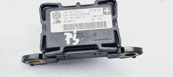 Porsche Cayenne (9PA) ESP acceleration yaw rate sensor 7H0907652A