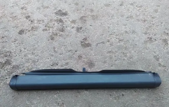 Parcel shelf load cover