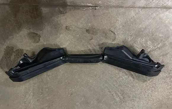 BMW X5 E70 Partition between cabin 51717169419 51717169420 51717169421
