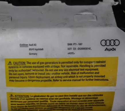 Audi Q7 4L Passenger airbag EX2000030142