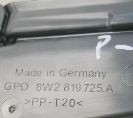 Audi A4 S4 B9 8W Other interior part 8W2819725A