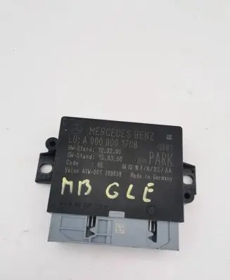 Mercedes-Benz GLE (W166 - C292) Parking PDC control unit/module A0009001708