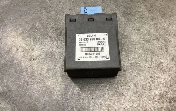Citroen C4 I Picasso Alarm control unit/module 9663392880 1085321806