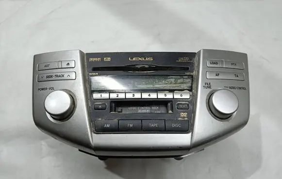 Lexus RX 330 - 350 - 400H Radio/CD/DVD/GPS head unit 8612048A60 FXMG8767D GGPK009756EW