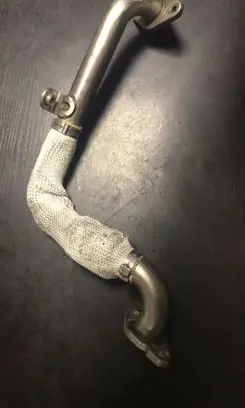 BMW 5 E60 E61 EGR valve line/pipe/hose 7574954
