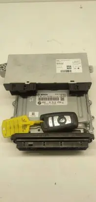 BMW 5 F10 F11 Engine ECU kit and lock set 8513250 1039S43686 0281017648