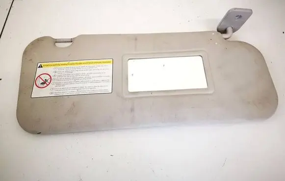 Peugeot 207 Sun visor