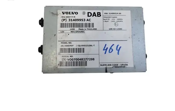 Volvo XC60 Antenna control unit 31409953 31409514