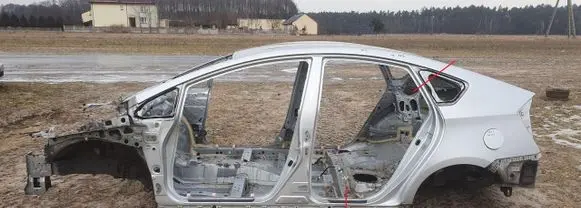 Toyota Prius (XW30) Rear quarter panel LAK1F7
