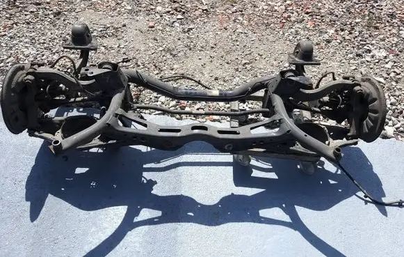 Rear axle beam