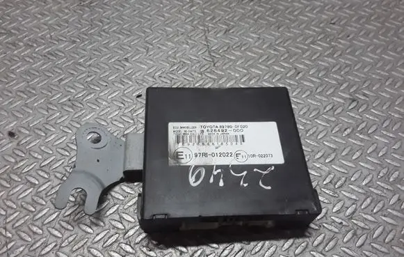 Toyota Corolla Verso AR10 Immobilizer control unit/module 626492000