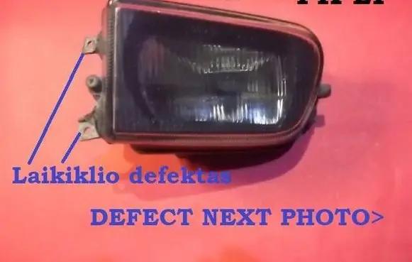 BMW 5 E39 Front fog light 63178377941