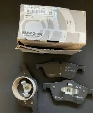 Mini One - Cooper R50 - 53 Brake pads (front) 34116770332