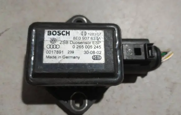 ESP acceleration yaw rate sensor