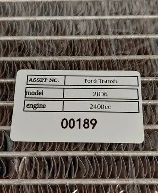 Ford Transit A/C cooling radiator (condenser) 8FC351751