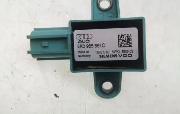Audi A4 S4 B8 8K Airbag deployment crash/impact sensor 8K0955557C