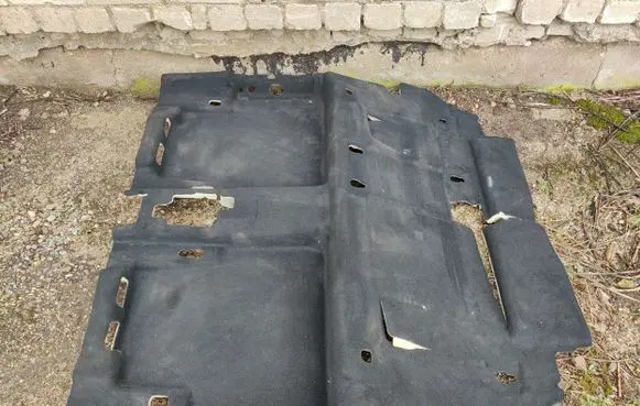 Citroen C3 Aircross Rear floor carpet liner 1838644MIS