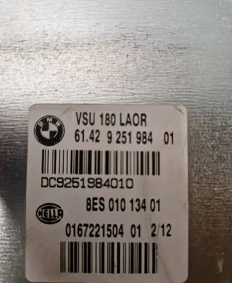 BMW 5 F10 F11 Other control units/modules 6142925198401 8ES01013401 9251984