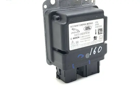 Jaguar XE Airbag control unit/module GX7314D374AJ 0285013333
