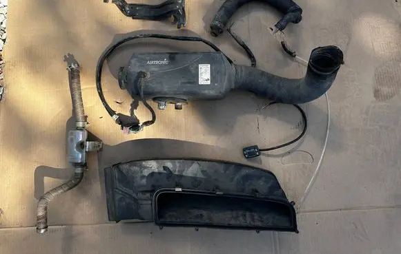Volkswagen Transporter - Caravelle T4 Auxiliary pre-heater (Webasto) 343863CA