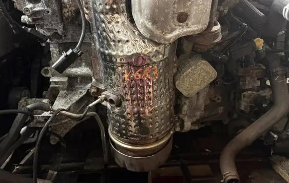Citroen DS5 Catalyst/FAP/DPF particulate filter K683