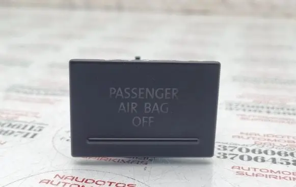 Volkswagen Touareg I Passenger airbag on/off switch 7L6919235B