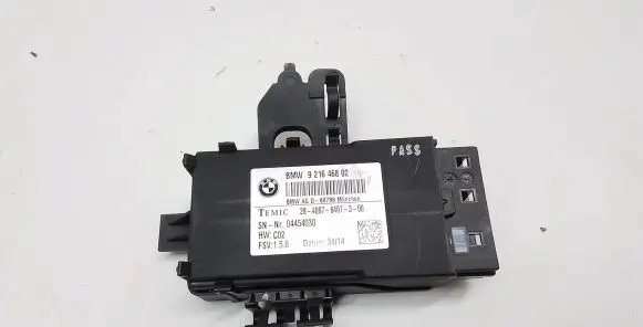 BMW 3 GT F34 Seat heating relay 9216468