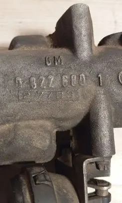 Opel Zafira A Throttle valve 55350621 254388