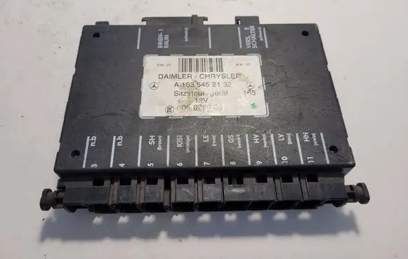 Mercedes-Benz ML W163 Seat control module A1635452132 05020900