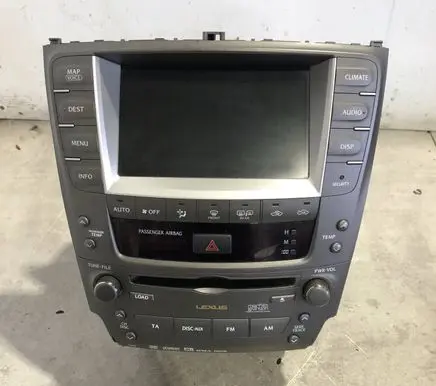 Lexus IS 220D-250-350 Radio/CD/DVD/GPS head unit 8611153070 8612053390