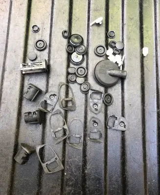 Audi A4 S4 B9 Rubber seal front door (on door) 8W0837210A 4L0971841 8W0837277